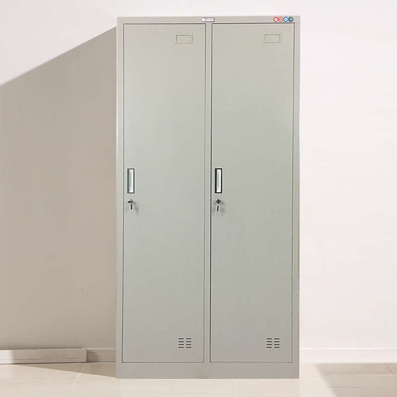 二门拆装白色更衣柜