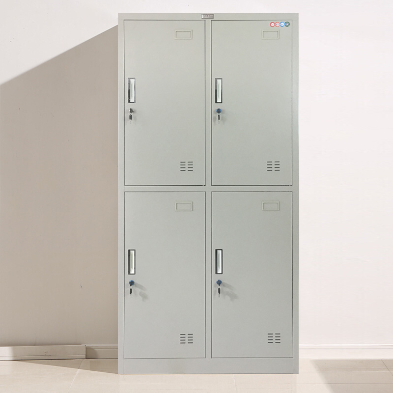 四门拆装白色更衣柜